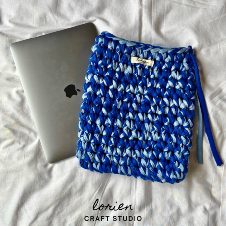 Laptop Case (Saxe Blue - Baby Blue)