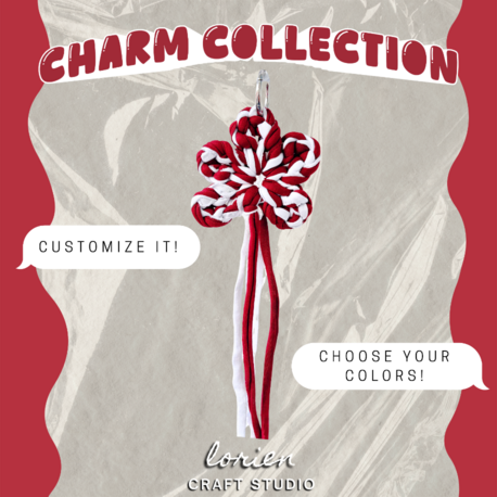 Yıldız Çiçek Charm