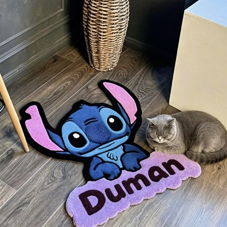 Özel İsimli Stitch Tufting Halı & Dekor