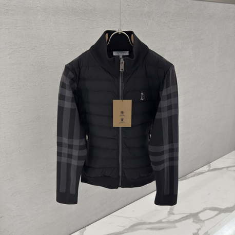 İthal BURBERRY Çelik Örme Mont/Ceket