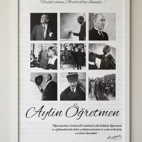 Kişiye özel tasarım çerçeve-4(öğretmenler günü)