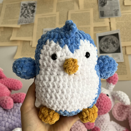 Amigurumi örgü penguen