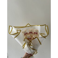 5'li ayıcık buketi