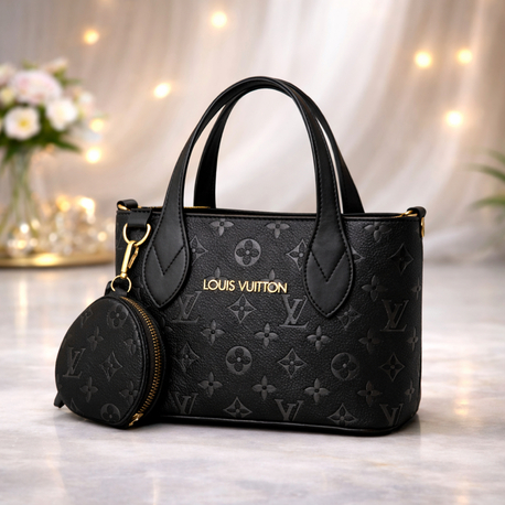 Louis Vuitton Orta Boy Siyah Çanta