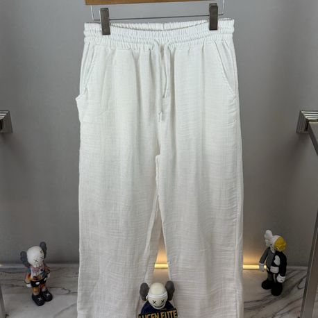 Keten Pantolon (Beyaz)