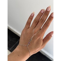 Tasarım Soft Renkli Taşlı Şahmeran | Silver