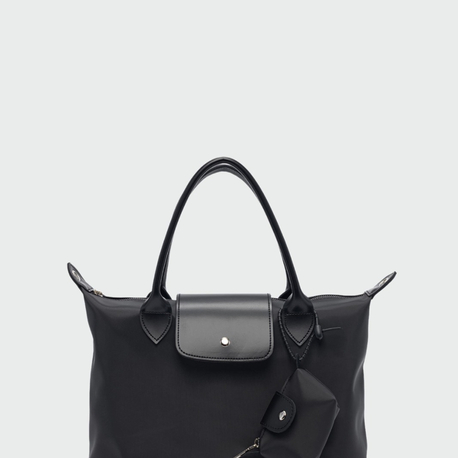 Kadın Katlanabilir Su Geçirmez Shopper Tote Çanta – Mini Cüzdanlı 