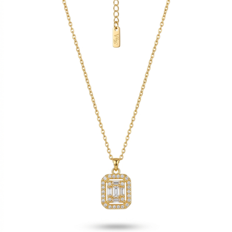 Çelik | Gold Baget Kolye