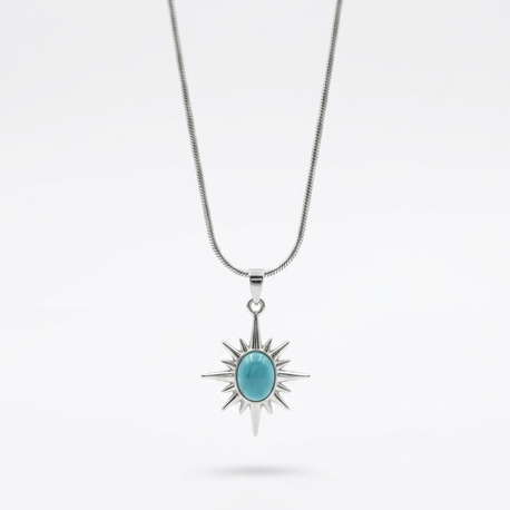 Çelik | Silver Sirius Kolye