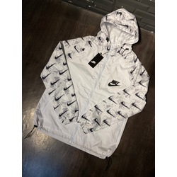 Nike Beyaz Yağmurluk