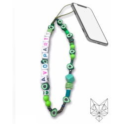 Phone Strap Avocado (custom word)  
