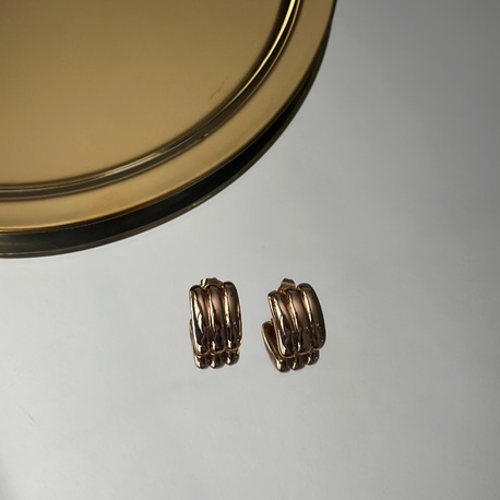 Rose Gold Retro Küpe Xuping