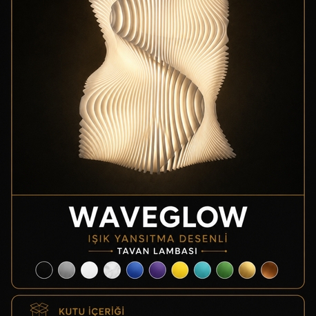 Lumeo | WaveGlow ışık süzmeli avize 
