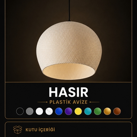 Lumeo | Hasır desenli avize 