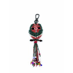 Handmade Macrame Owl Charm