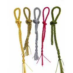 Handmade Braided Rope Bag Charm