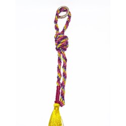 Handmade Braided Rope Bag Charm