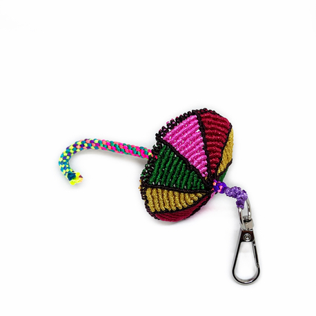 Handmade Macrame Umbrella Charm