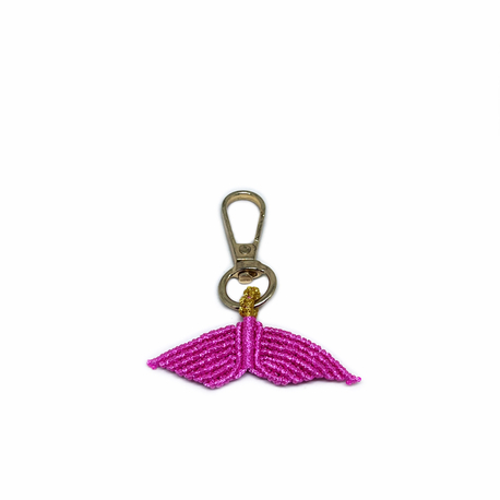 Handmade Macrame Wing Charm