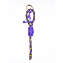 Handmade Paracord Glass Bead Charm