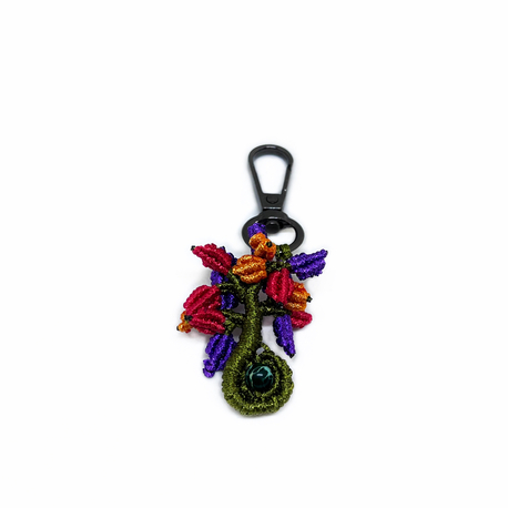 Handmade Macrame Tree of Life Charm