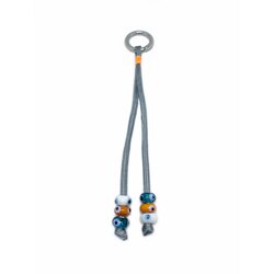 Handmade Paracord Glass Bead Charm