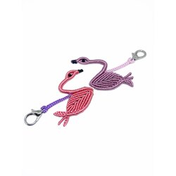 Handmade Swan Couple Charm