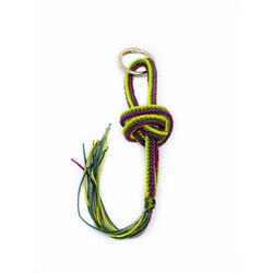 Handmade Braided Rope Bag Charm