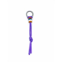 Handmade Paracord Glass Bead Charm