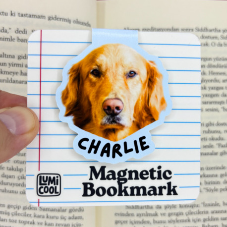 4’lü Kişiye Özel Kedi & Köpek Kitap Ayracı Seti – Mat veya Parlak Laminasyon Seçenekli