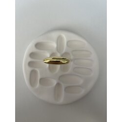 Klaus çelik yüzük gold