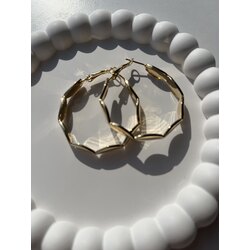 June halka küpe gold