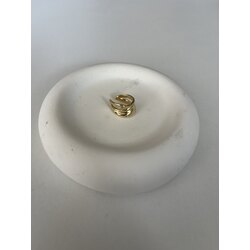 Gold taşlı kıkırdak küpe