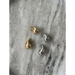 Bottega küpe gold