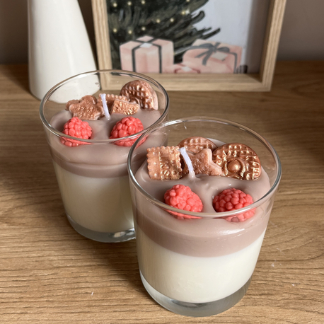 Çikolata Kremalı Soya Mum