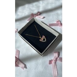 coquette heart kolye