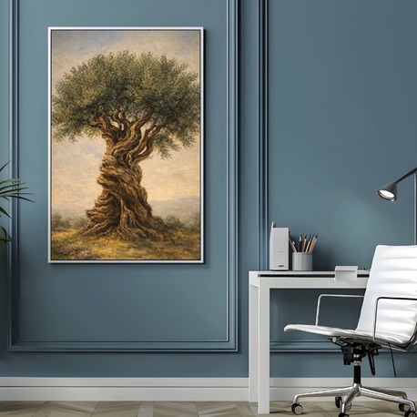 Kadim Zeytin Ağacı – Fine Art Duvar Tablosu (Dijital PDF)