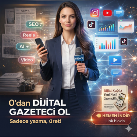 Yeni Nesil Gazetecilik Eğitim Rehberi (Dijital Medya & SEO & AI)