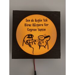 Sen de Beyin Yok - Işıklı Dekor