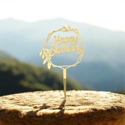  Doğum Günü Pasta Süsü - Happy Birthday 2