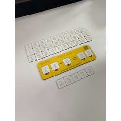 Ahşap Çıkarma İşlemi Çıkarmayı Öğreniyorum Puzzle Renk Sarı