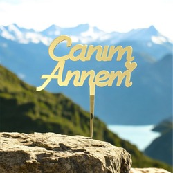 Doğum Günü Pasta Süsü - Canım Annem