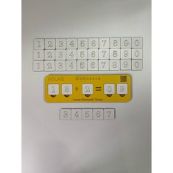 Ahşap Bölme İşlemi Bölmeyi Öğreniyorum Puzzle Renk Sarı