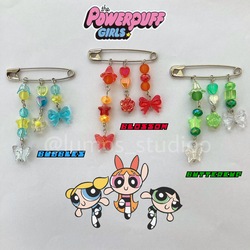 Powerpuff çanta pini