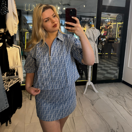 F ithal denim takım
