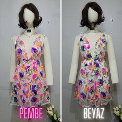 Pul Payet Mini Elbise