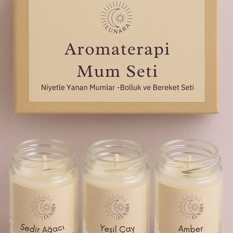 Aromaterapi Mum Seti ||