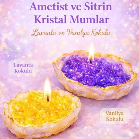 Kokulu Kristal Mum