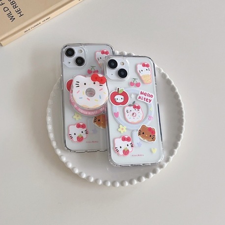 iPhone 15 standı Apple Donut Hello Kitty