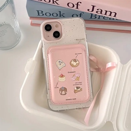 Kore Tarzı Mürekkep Lekeli Pasta Tatlıları + Magnetik Kartlı